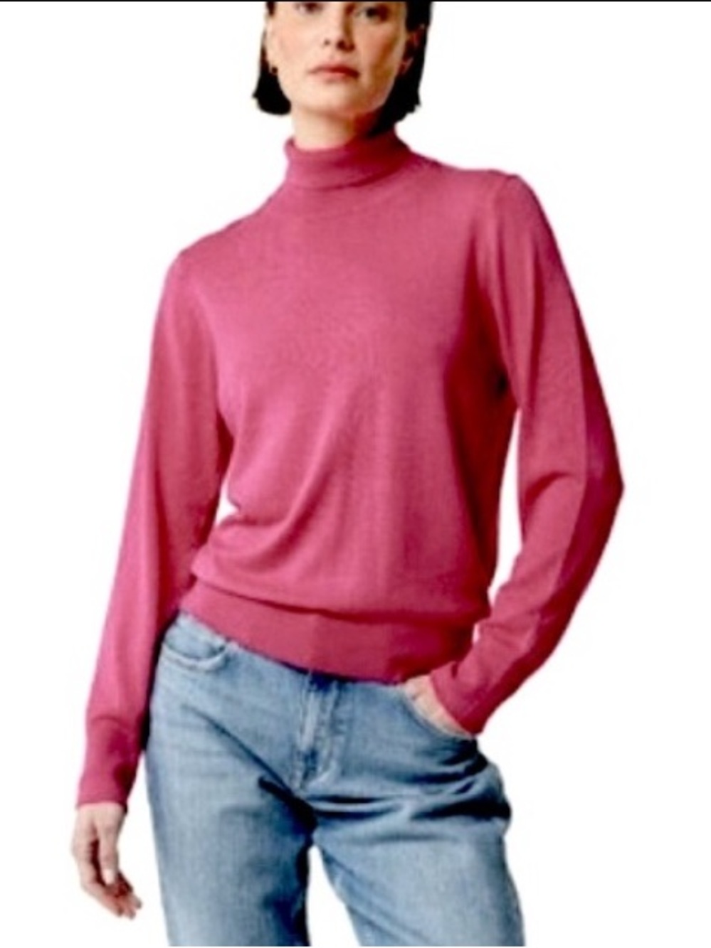 J.Crew Italian Yarn Turtleneck Sweater Size L